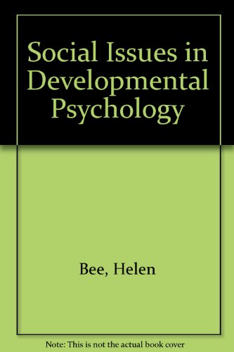 Book Social issues in developmental psychology free