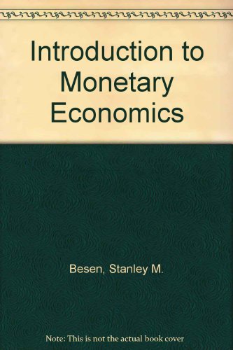 Book Introduction To Monetary Economics free