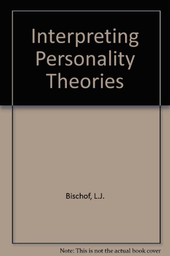 Book Interpreting Personality Theories free