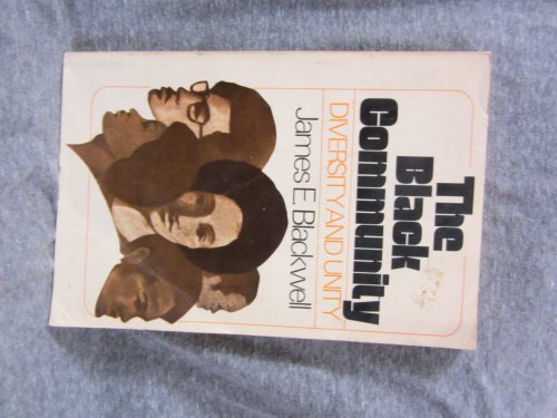 Book The Black Community Diversity And Unity free