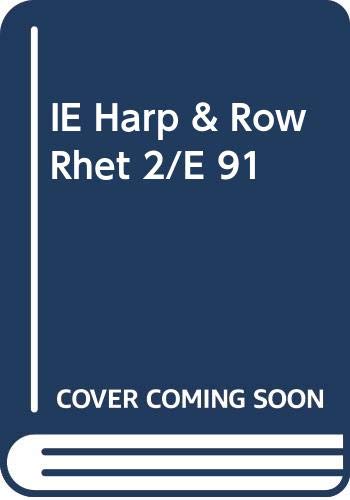 Book IE Harp & Row Rhet 2/e 91 free Book IE Harp & Row Rhet 2/e 91 free