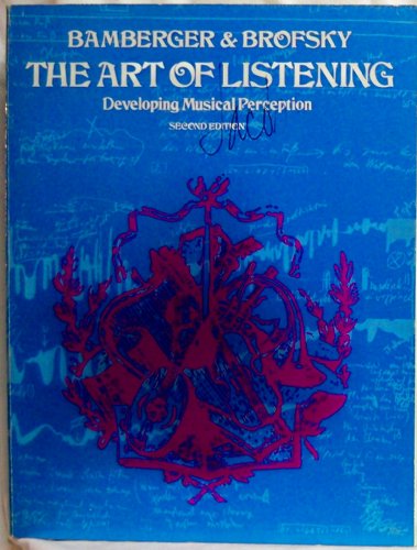 Book The Art Of Listening;: Developing Musical Perception, free