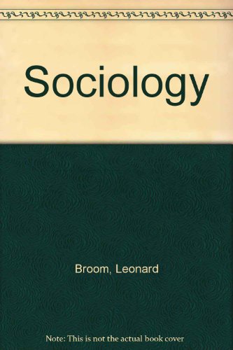 Book Sociology;: A text with adapted readings free