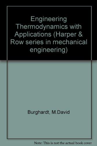 Book Engineering Thermodynamics with Applications (Harper & Row Series in Mechanical Engineering) free