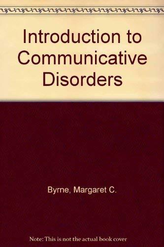 Book Introduction to Communicative Disorders free