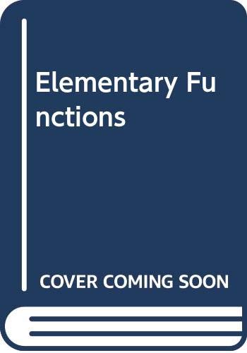 Book Elementary Functions free