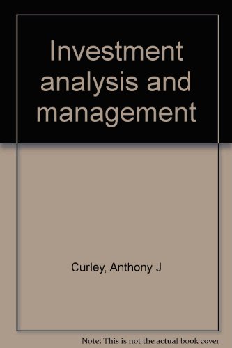 Book Investment Analysis And Management free