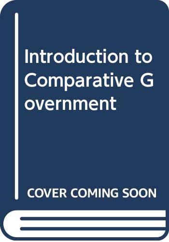 Book Introduction To Comparative Government free