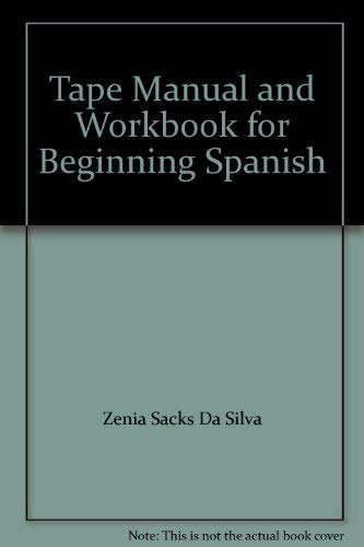 Book Tape Manual And Workbook For Beginning Spanish free