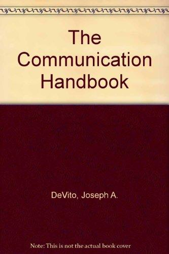 Book The Communication Handbook: A Dictionary free