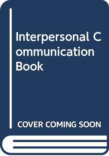 Book The interpersonal communication book free