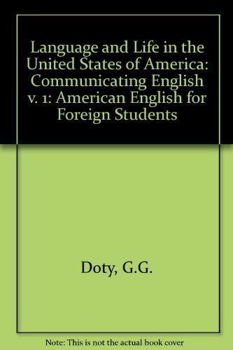 Book Language And Life In The U.s.a free