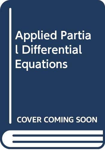 Book Applied Partial Differential Equations free
