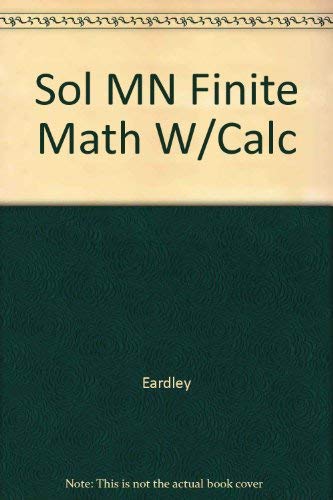 Book Sol Mn Finite Math W/calc free