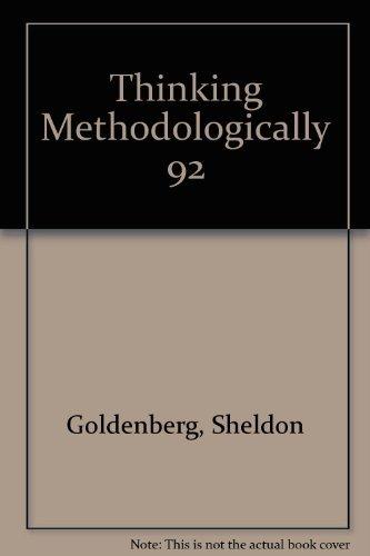 Book Thinking Methodologically (Harper's American Political Behavior Series) free