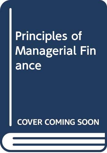 Book Principles of managerial finance free