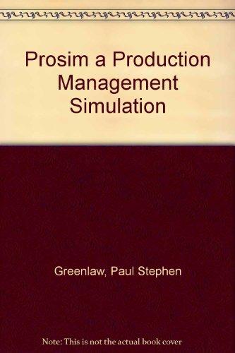 Book Prosim a Production Management Simulation free