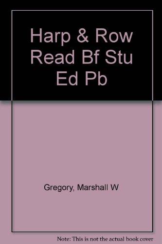 Book Harper and Row Reader: Liberal Education Through Reading and Writing free