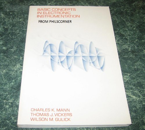 Book Basic concepts in electronic instrumentation free