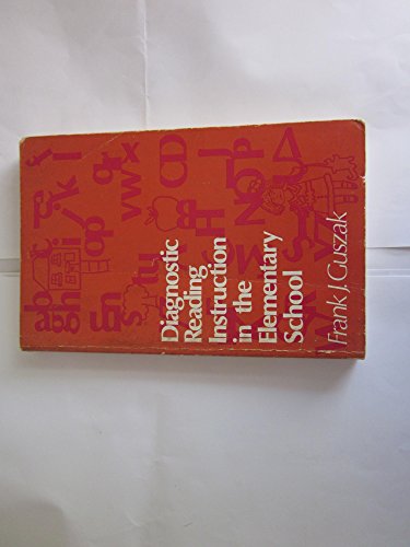 Book Diagnostic reading instruction in the elementary school free