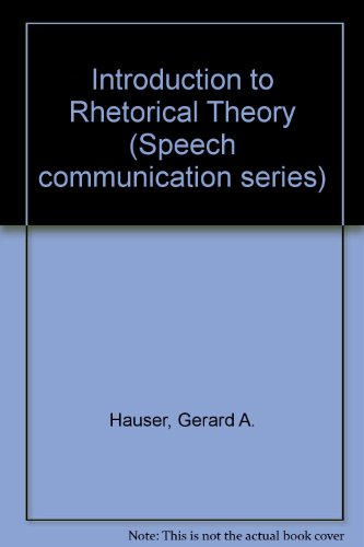 Book Introduction to rhetorical theory (Speech communication series) free