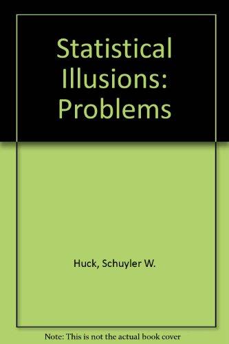 Book Statistical Illusions, Problems free