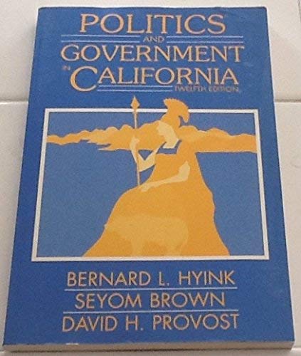 Book Politics and Government in California free