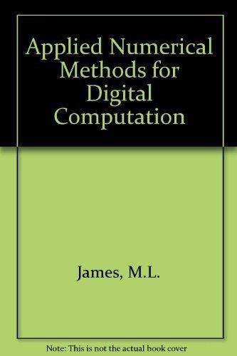 Book Applied numerical methods for digital computation free
