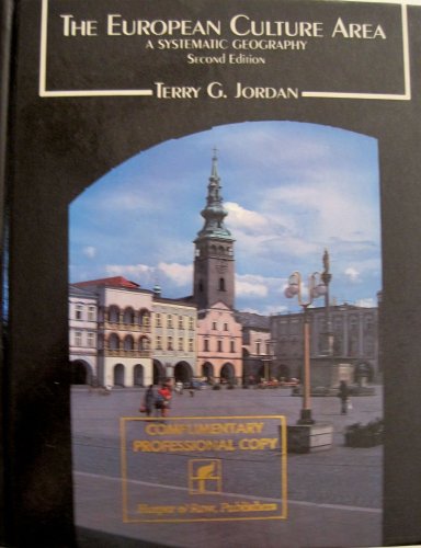 Book The European Culture Area: A Systematic Geography free