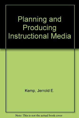 Book Planning and Producing Instructional Media free
