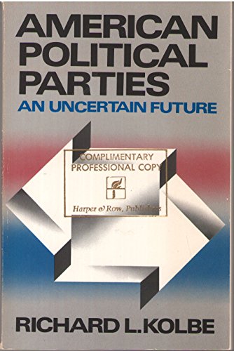 Book American Political Parties: An Uncertain Future free
