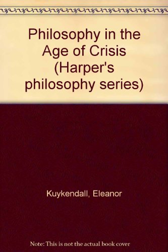 Book Philosophy In The Age Of Crisis free