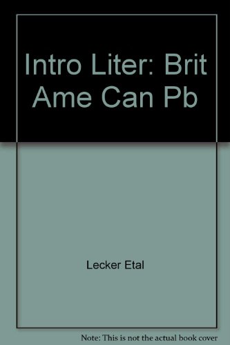 Book Introduction to Literature: British, American, Canadian free