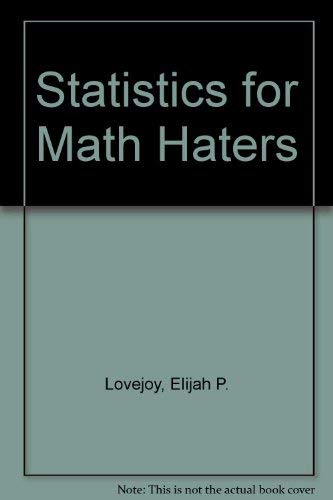 Book Statistics for Math Haters free