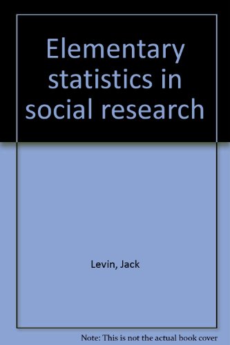 Book Elementary statistics in social research free