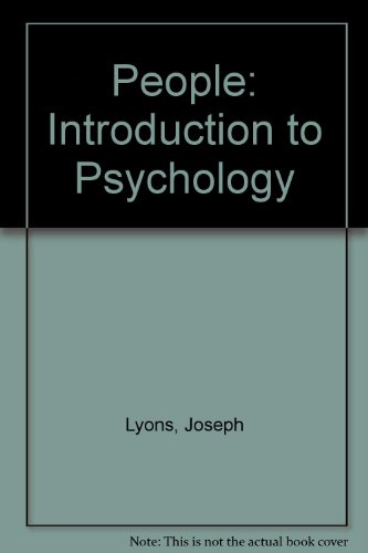 Book People: An Introduction To Psychology free