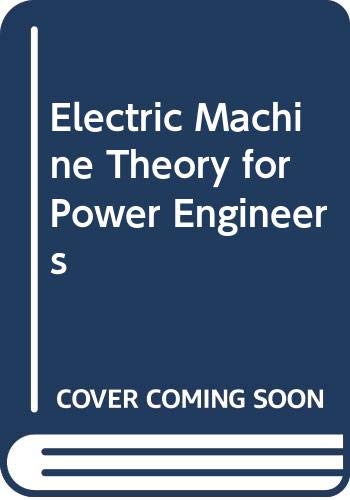 Book Electric machine theory for power engineers free