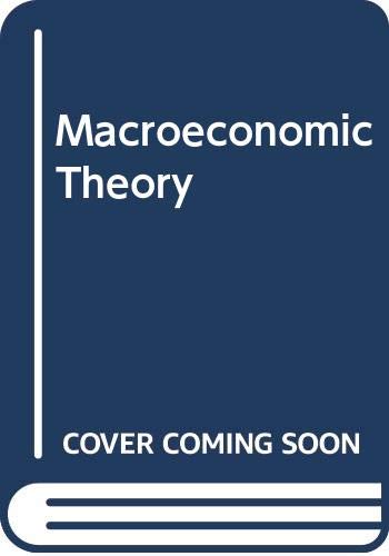 Book Macroeconomic Theory free