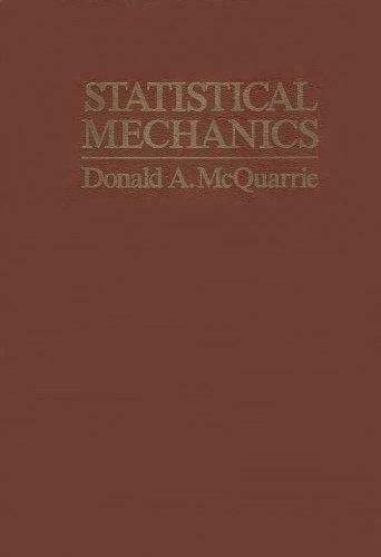 Book Statistical Mechanics (Harper's Chemistry Series) free