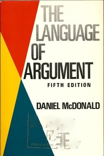 Book The Language Of Argument free