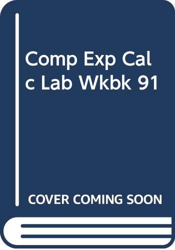 Book Computer Experiments for Calculus a Laboratory Workbook free