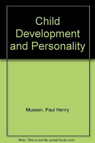 Book Child Development and Personality free