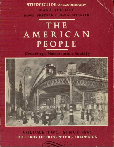Book Sg American People Vol II PB free