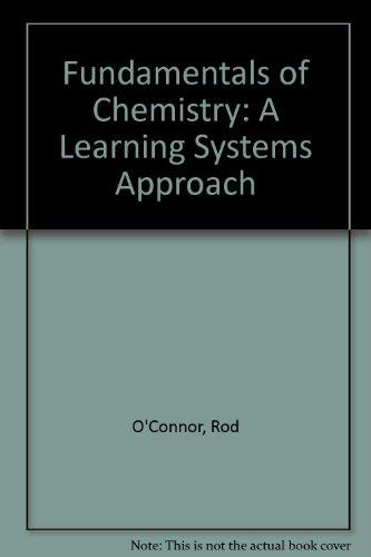 Book Fundamentals of chemistry: A learning systems approach free