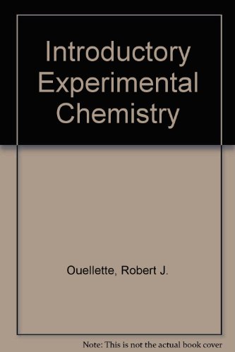 Book Introductory Experimental Chemistry free