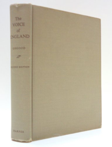 Book Voice Of England free
