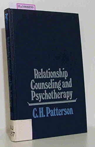 Book Relationship Counseling and Psychotherapy free