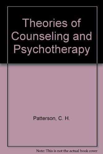 Book Theories of Counseling and Psychotherapy free