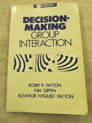 Book Decision-Making Group Interaction (3rd Edition) free