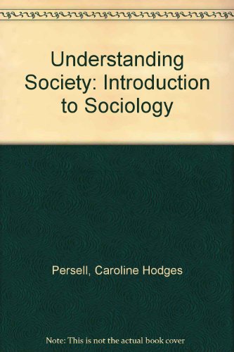Book Understanding Society: An Introduction to Sociology free